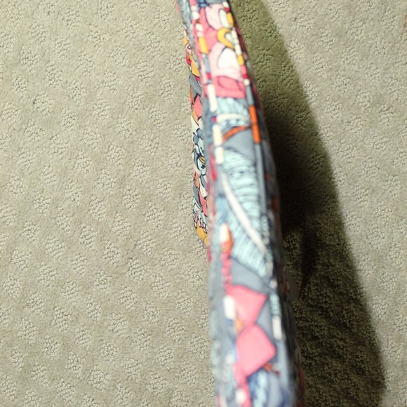 NEW Vera Bradley Floral 16"x12" Quilted Laptop Sleeve Case Bag Green Blue - Picture 6 of 6